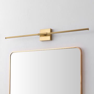Makena Modern Minimalist Dimmable Integrated LED Metal Wall Sconce